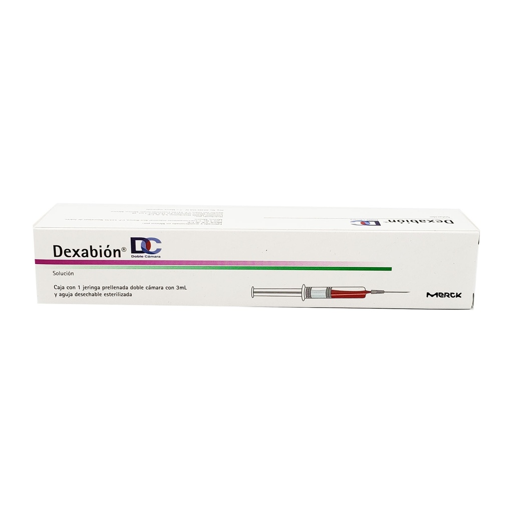 DEXABION SOL INY 3 ML C/1 JERINGA VITAMINA B1 B6 B12 LAB MERCK