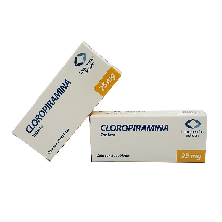 CLOROPIRAMINA 25 MG C/20 TAB LAB SCHOEN