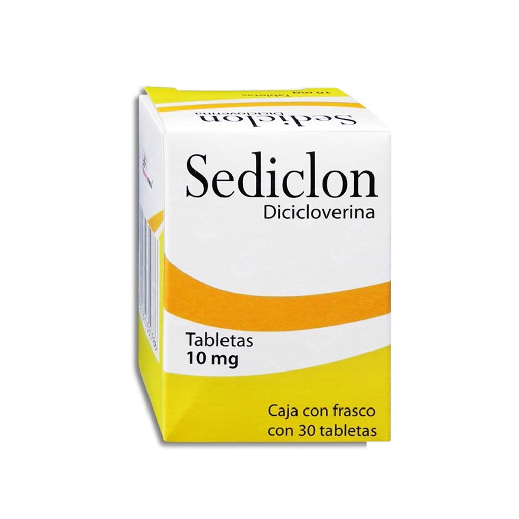 DICICLOVERINA 10 MG C/30 TAB SEDICLON LAB DEGORTS