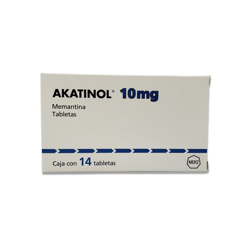 AKATINOL 10MG MEMANTINA C/14 TAB LAB MERZ