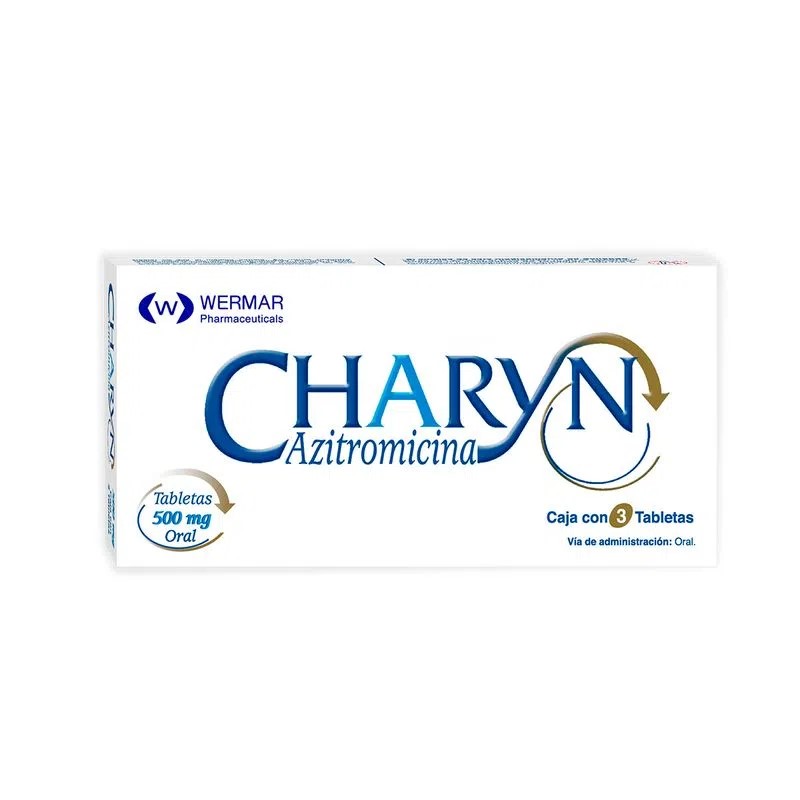 [1980] AZITROMICINA 500 MG C/3 TAB CHARYN LAB WERMAR