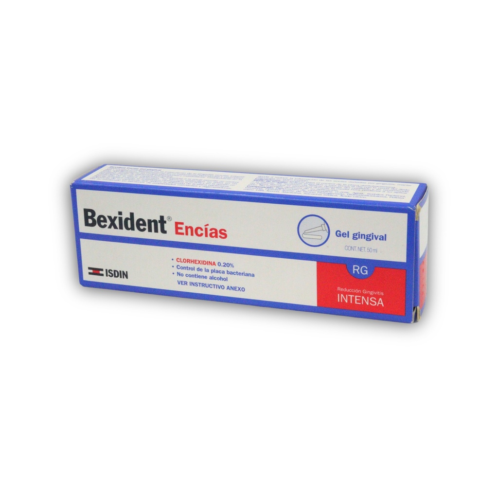 [1991] BEXIDENT ENCIAS CUIDADO INTENSIVO ACCION INMEDIATA GEL TOPICO C/50 ML CLORHEXIDINA 0.2% LAB ISDIN