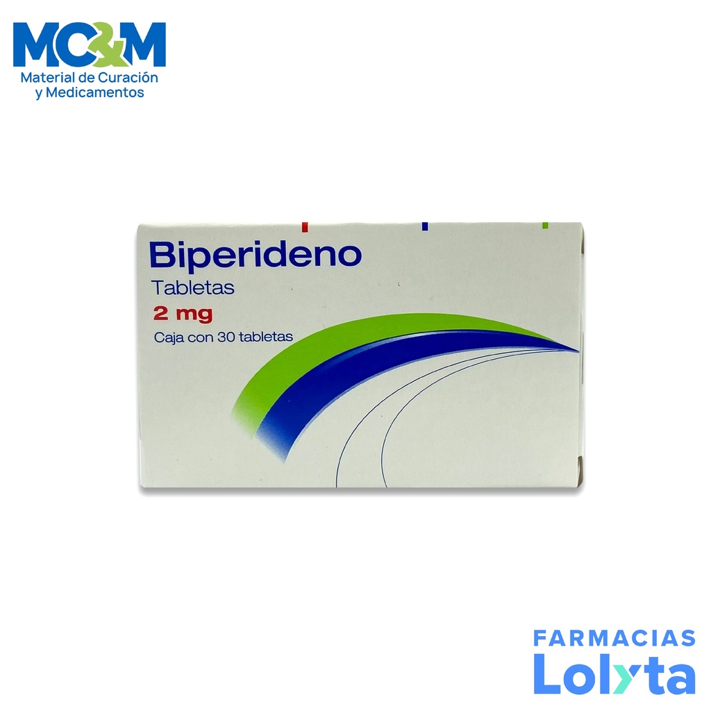 BIPERIDENO 2 MG C/30 TAB LAB PSICOFARMA