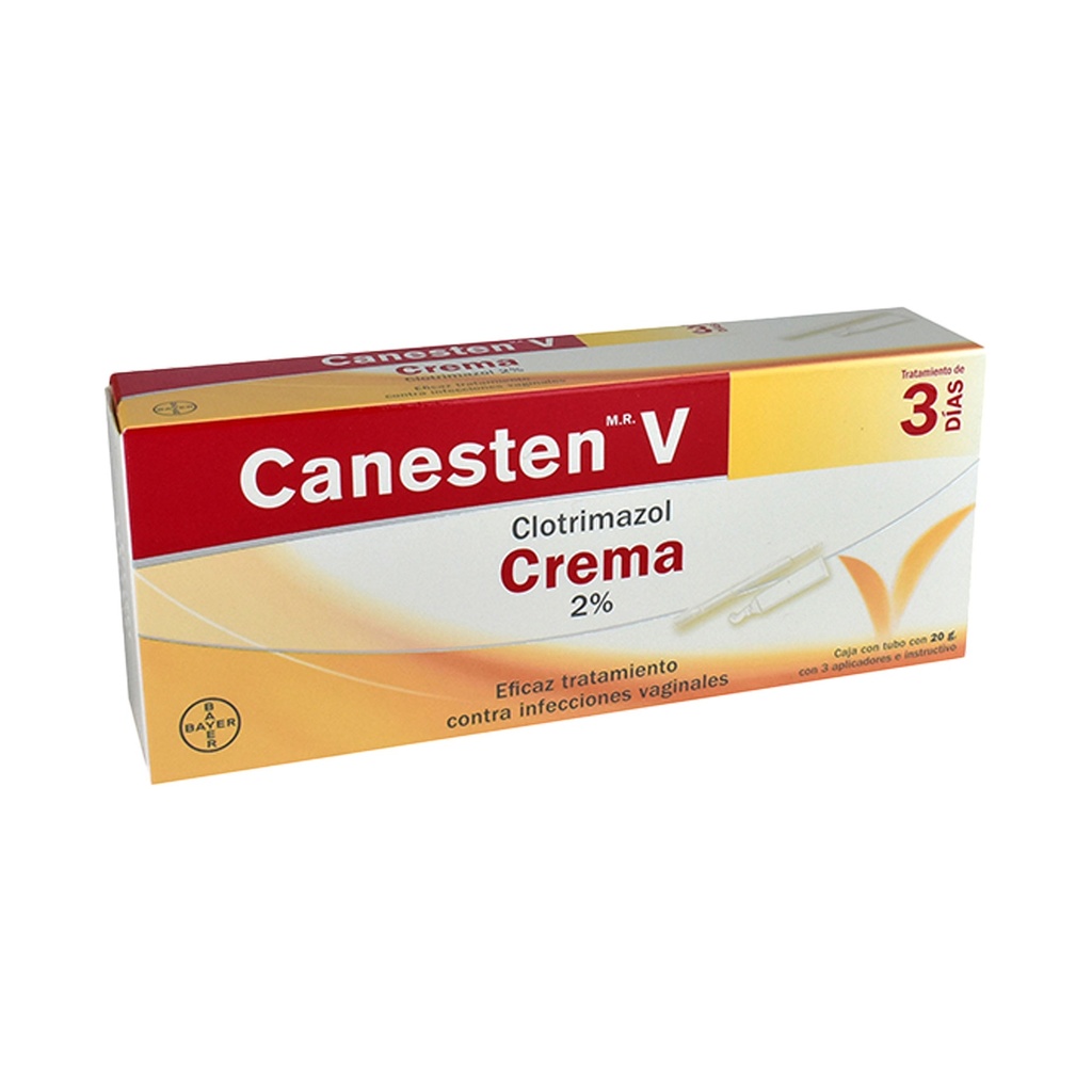 [2022] CANESTEN V CREMA 2% C/20 G CLOTRIMAZOL LAB BAYER