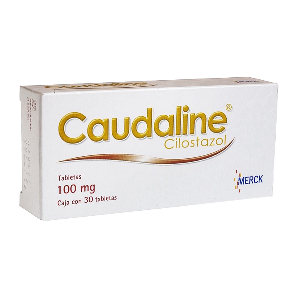 [2042] CAUDALINE 100 MG C/30 TAB CILOSTAZOL LAB MERCK