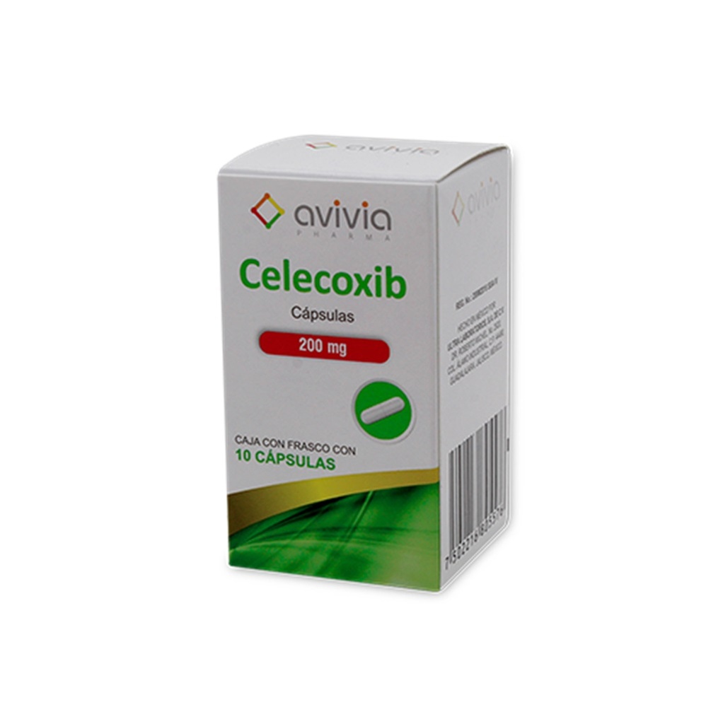CELECOXIB 200 MG C/10 CAP LAB AVIVIA
