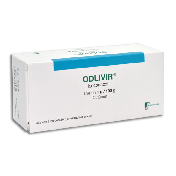ISOCONAZOL CREMA 1 G/100 G TUBO C/20 G ODLIVIR LAB FARMADEXTRUM