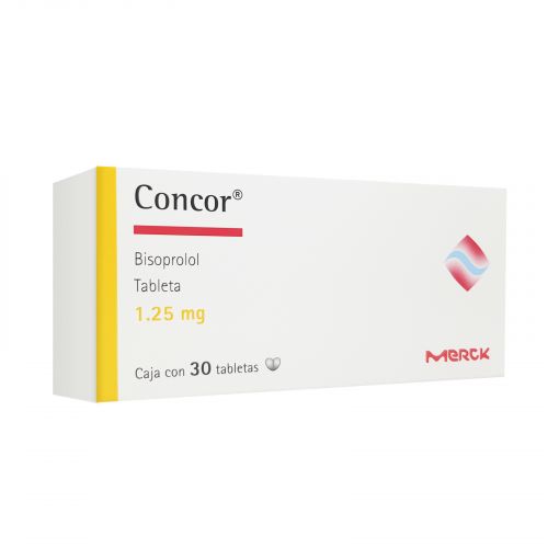 CONCOR 1.25 MG C/30 TAB BISOPROLOL LAB MERCK