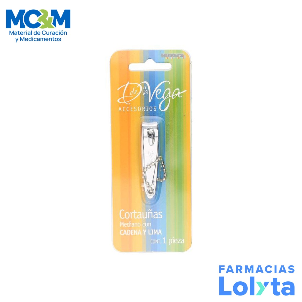 CORTA UÑAS MEDIANO CON LIMA DE LA VEGA