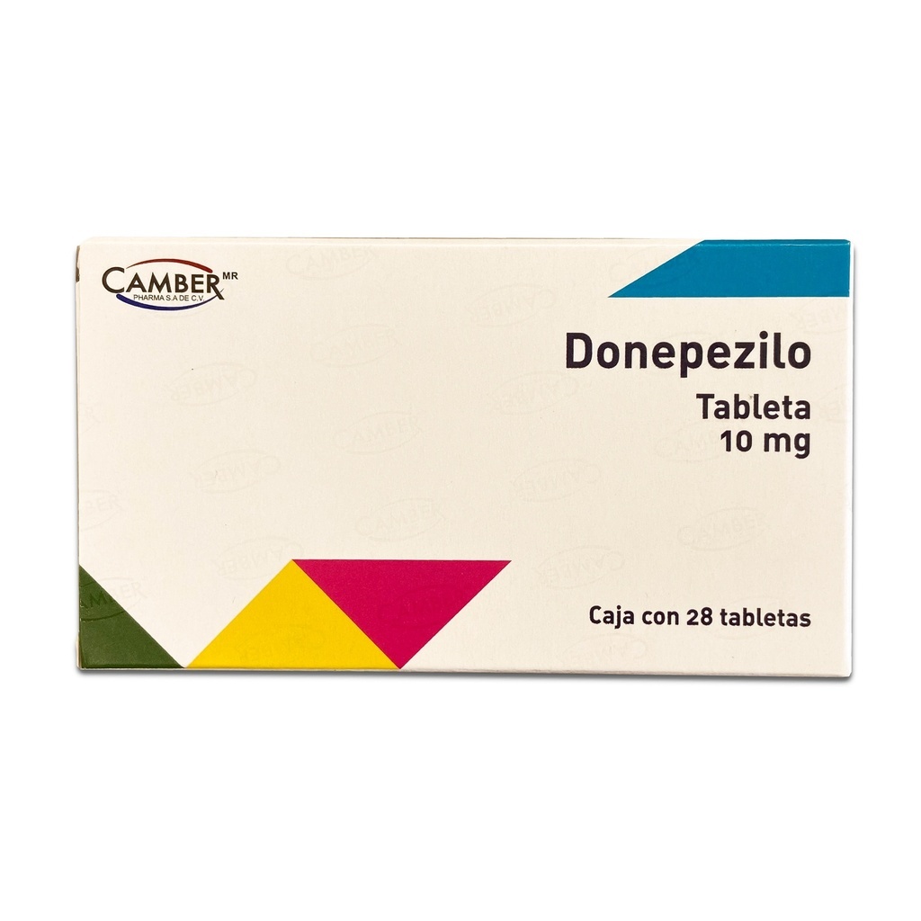 DONEPEZILO 10 MG C/28 TAB LAB CAMBER PHARMA
