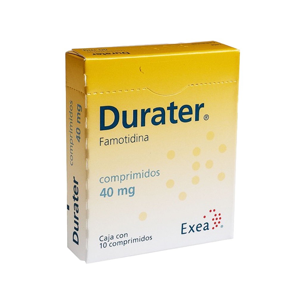 DURATER 40MG C/10 COMPRIMIDO FAMOTIDINA LAB EXEA