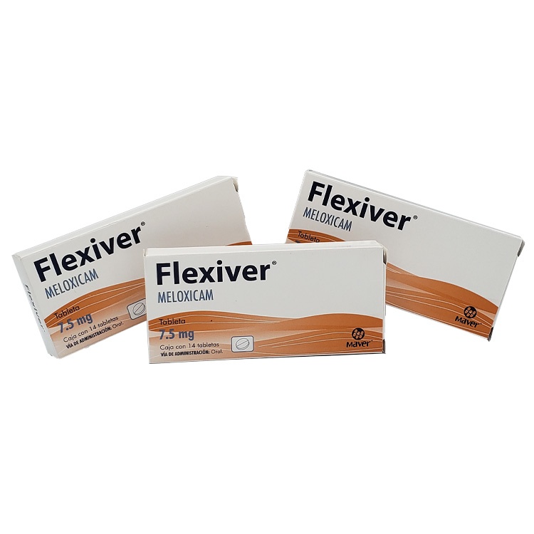 MELOXICAM 7.5 MG C/14 TAB FLEXIVER LAB MAVER