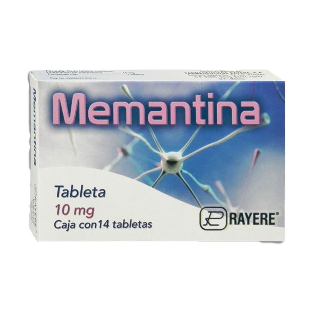 MEMANTINA 10 MG C/14 TAB LAB RAYERE