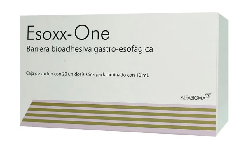 ESOXX-ONE BARRERA BIOADHESIVA GASTRO-ESOFAGICA C/20 PZA C/10 ML C/U