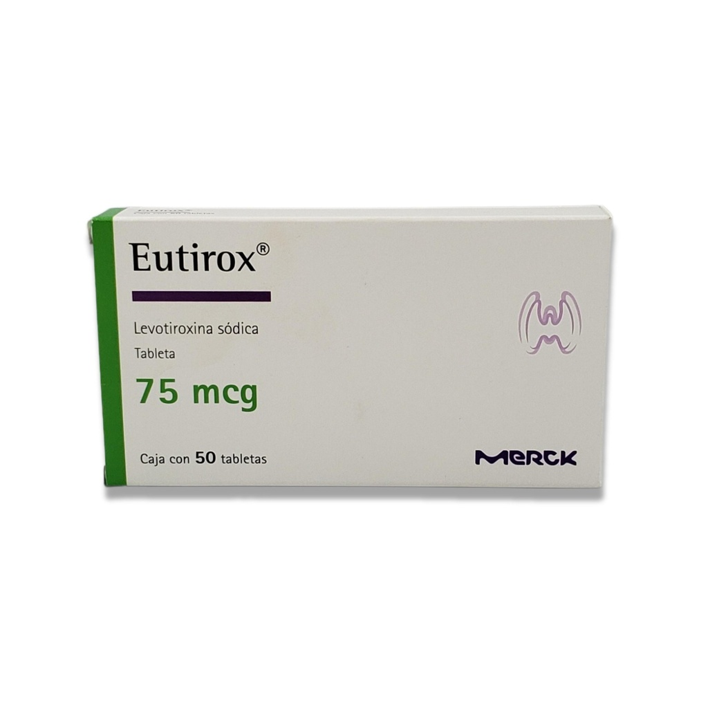 EUTIROX 75 MCG C/50 TAB LEVOTIROXINA SODICA LAB MERCK