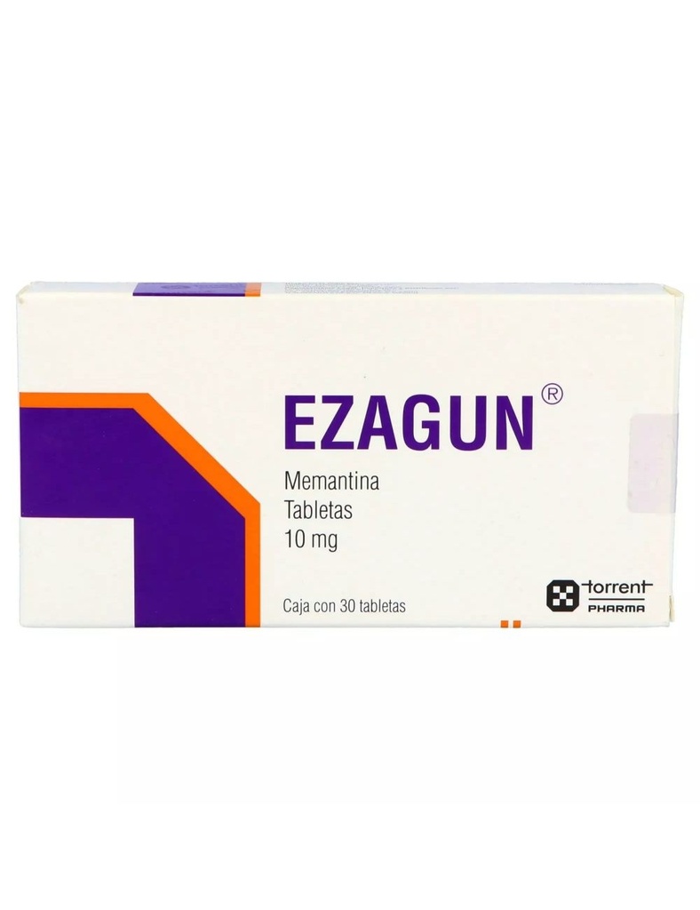 EZAGUN 10 MG MEMANTINA C/30 TAB LAB TORRENT