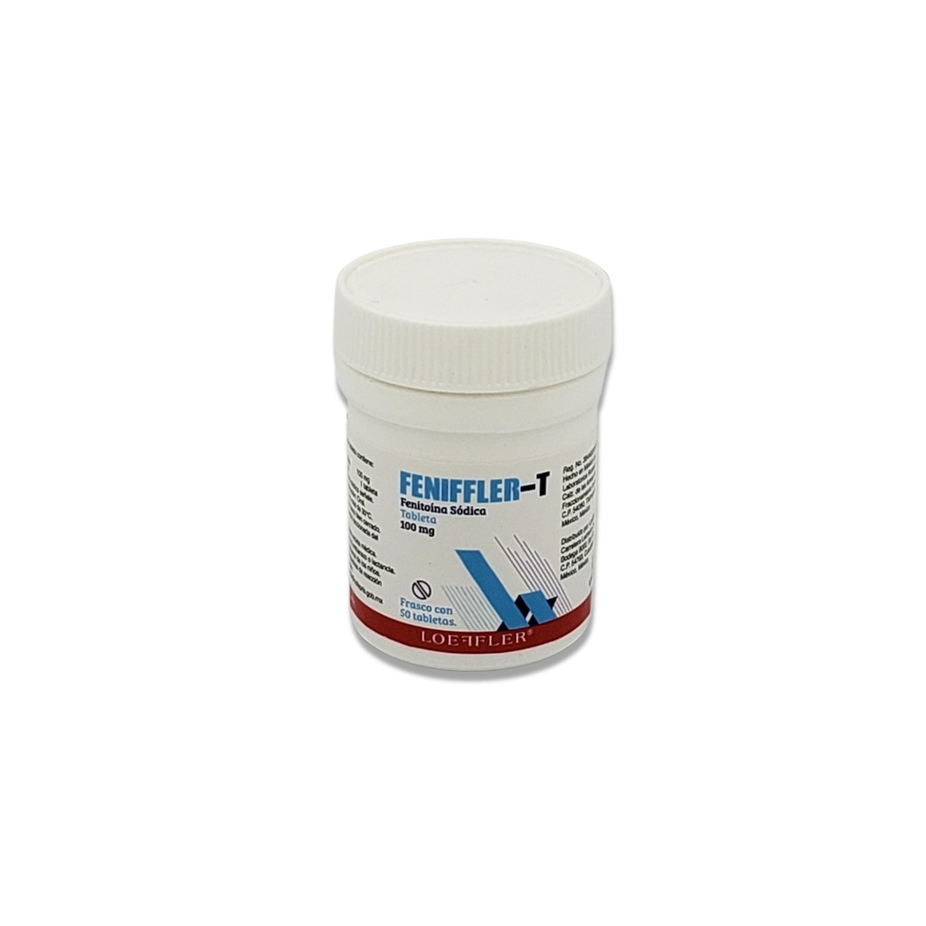 FENITOINA SODICA 100 MG C/50 TAB FENIFFLER-T LAB LOEFFLER