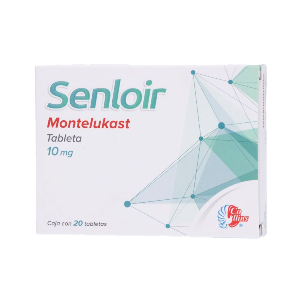 MONTELUKAST 10MG C/20 TAB SENLOIR LAB COLLINS
