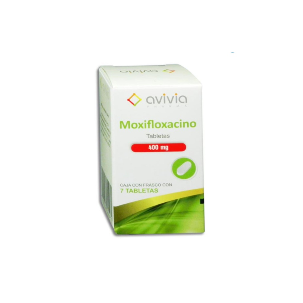 MOXIFLOXACINO 400 MG C/7 TAB LAB AVIVIA