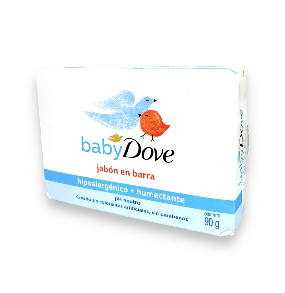 JABON EN BARRA BABY DOVE HIPOALERGENICO HUMECTANTE 90 G UNILEVER