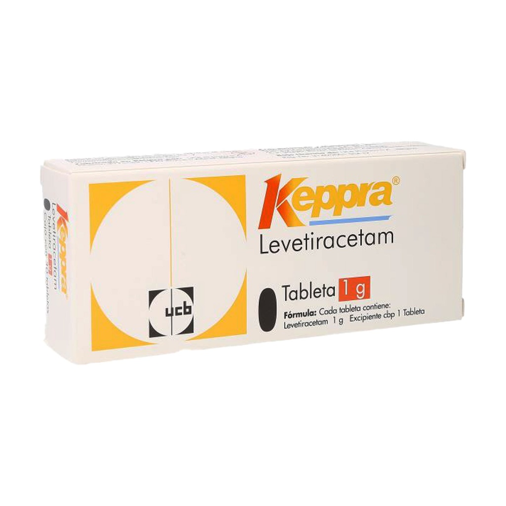 KEPPRA 1 G C/30 TAB LEVETIRACETAM LAB UCB
