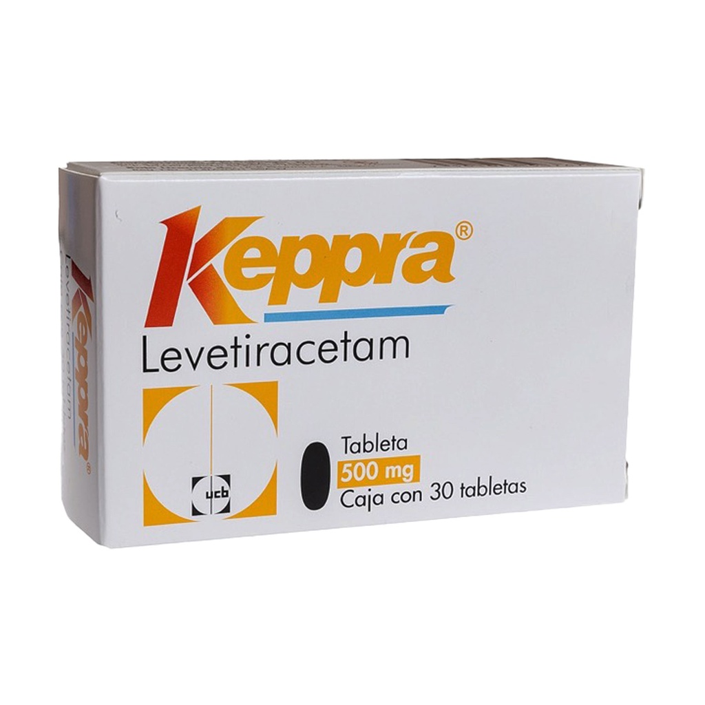 KEPPRA 500 MG C/30 TAB LEVETIRACETAM LAB UCB PHARMA