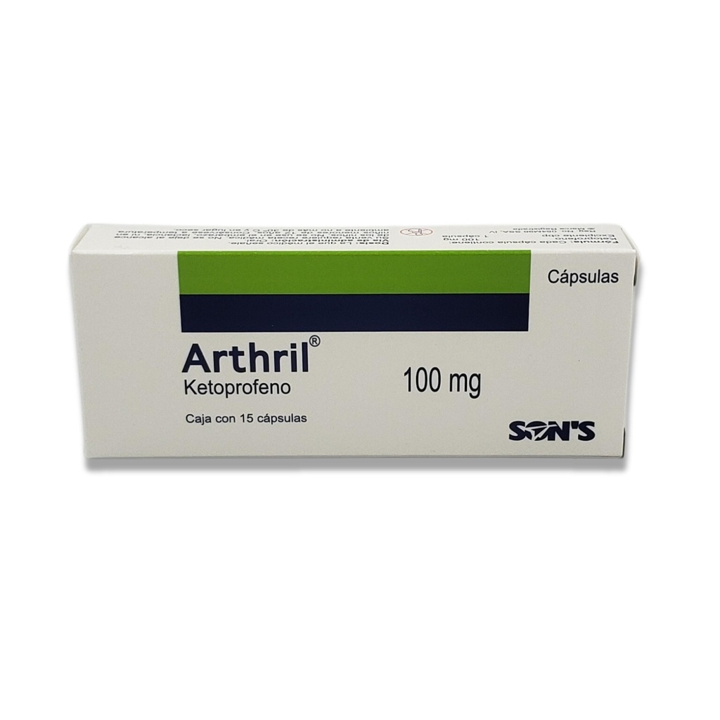 KETOPROFENO 100 MG C/15 TAB ARTHRIL LAB SONS