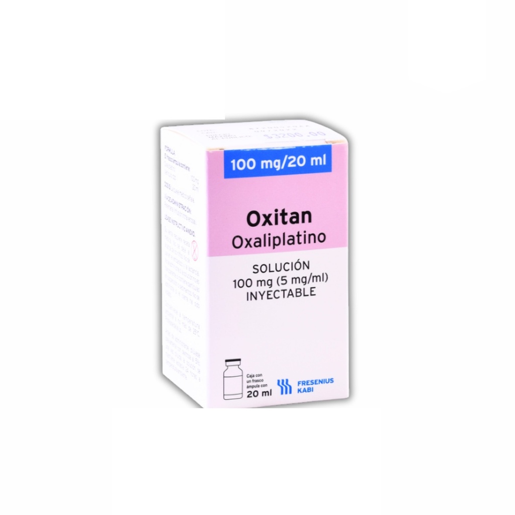 OXALIPLATINO SOL INY 100 MG/20 ML OXITAN LAB FRESENIUS