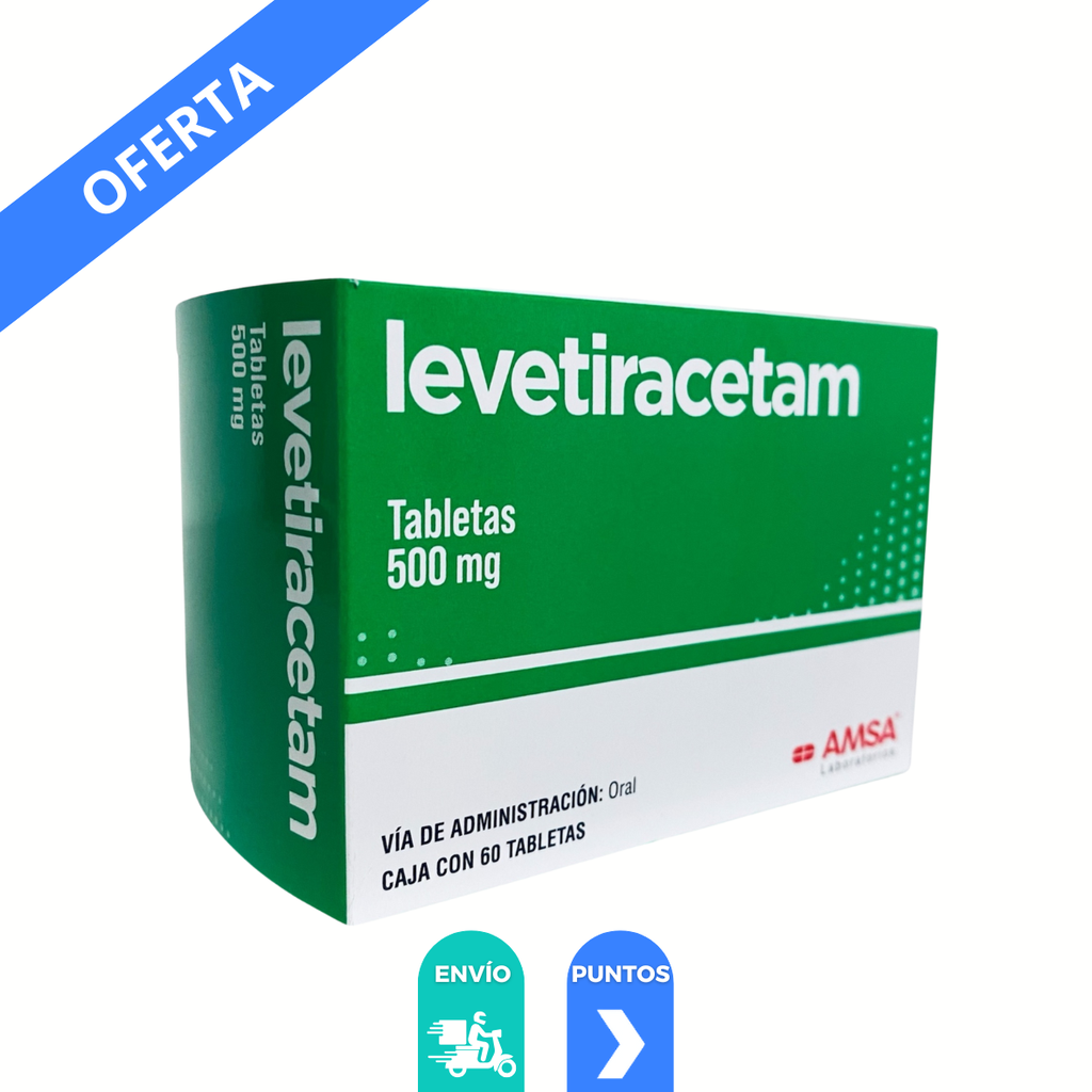 LEVETIRACETAM 500 MG C/60 TAB LAB AMSA