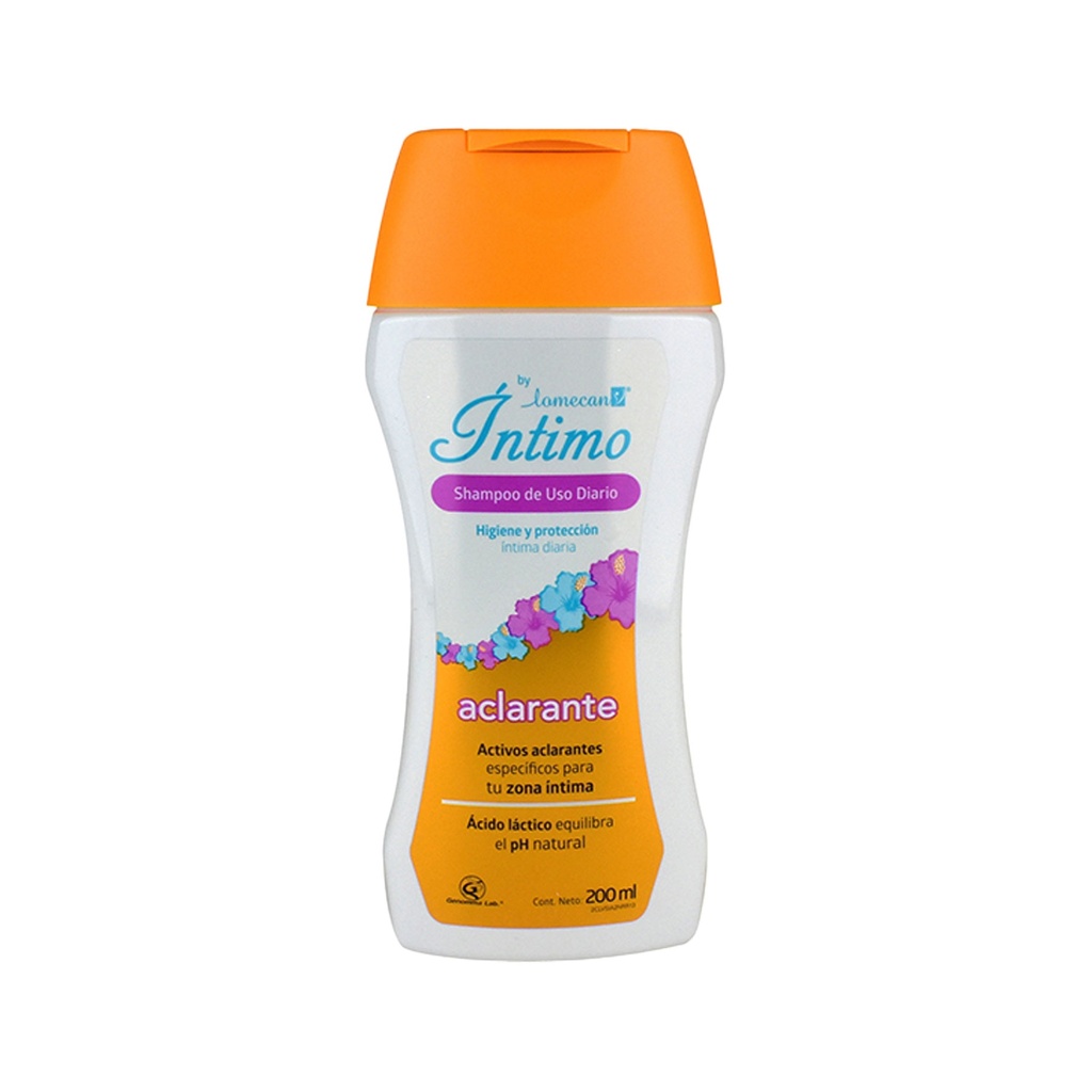 LOMECAN V INTIMO SHAMPOO USO DIARIO CLARANT C/200 ML LAB GENOMMA (ACLARANTE)