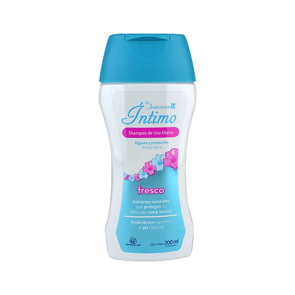 LOMECAN V SHAMPOO INTIMO ULTRA FRESH C/200 ML AROMA NATURAL LAB GENOMMA