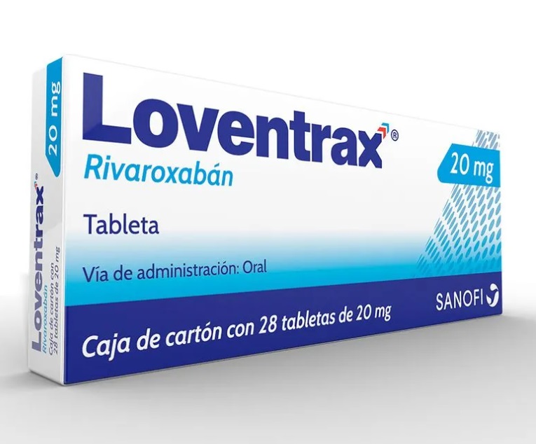 LOVENTRAX 20 MG C/28 TAB RIVAROXABAN LAB SANOFI