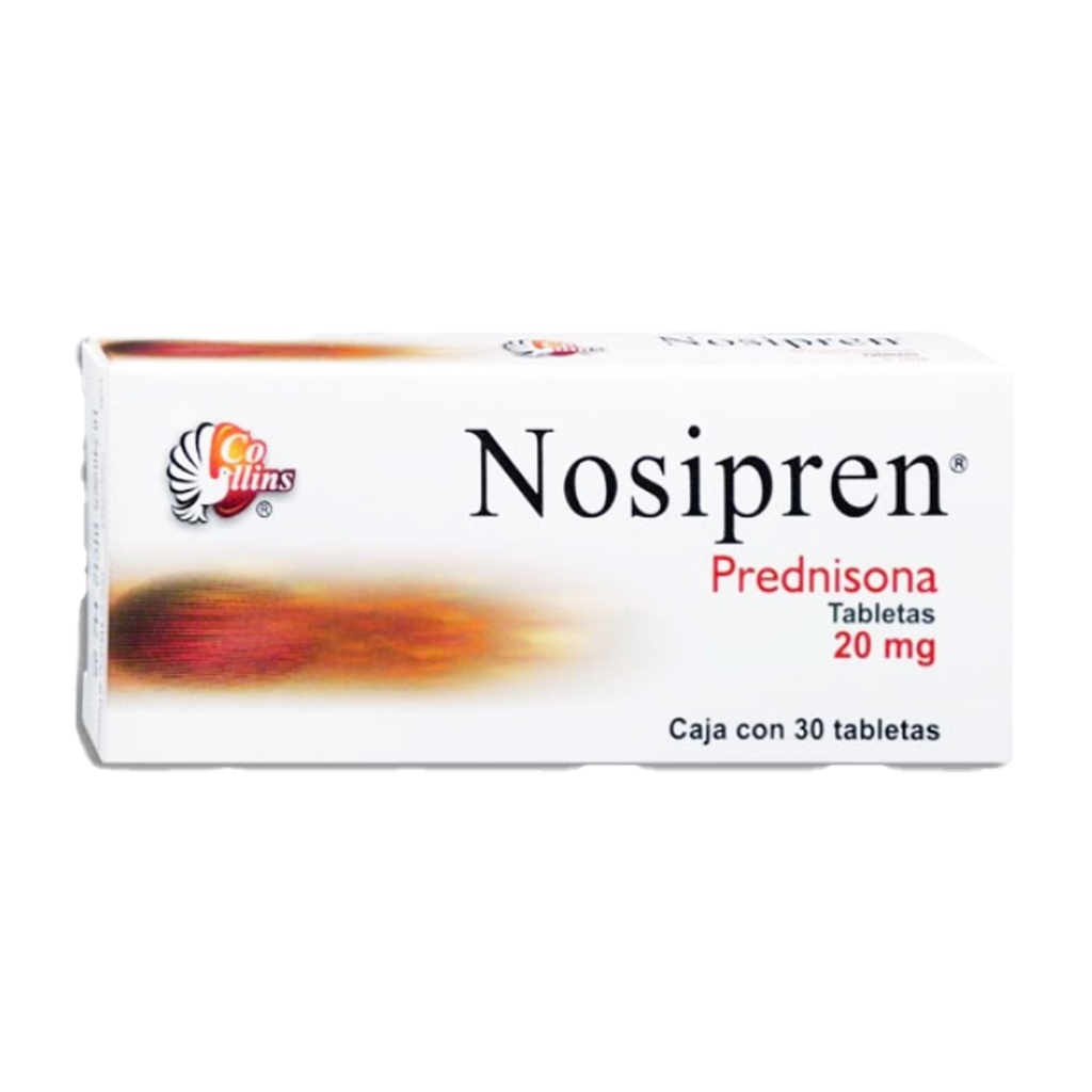 PREDNISONA 20 MG C/30 TAB NOSIPREN LAB COLLINS