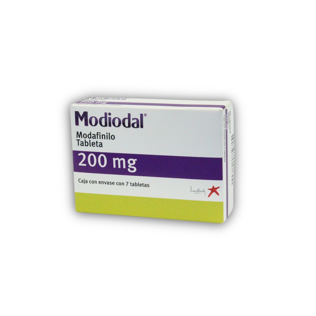 MODIODAL 200 MG C/7 TAB MODAFINILO LAB LUNDBECK