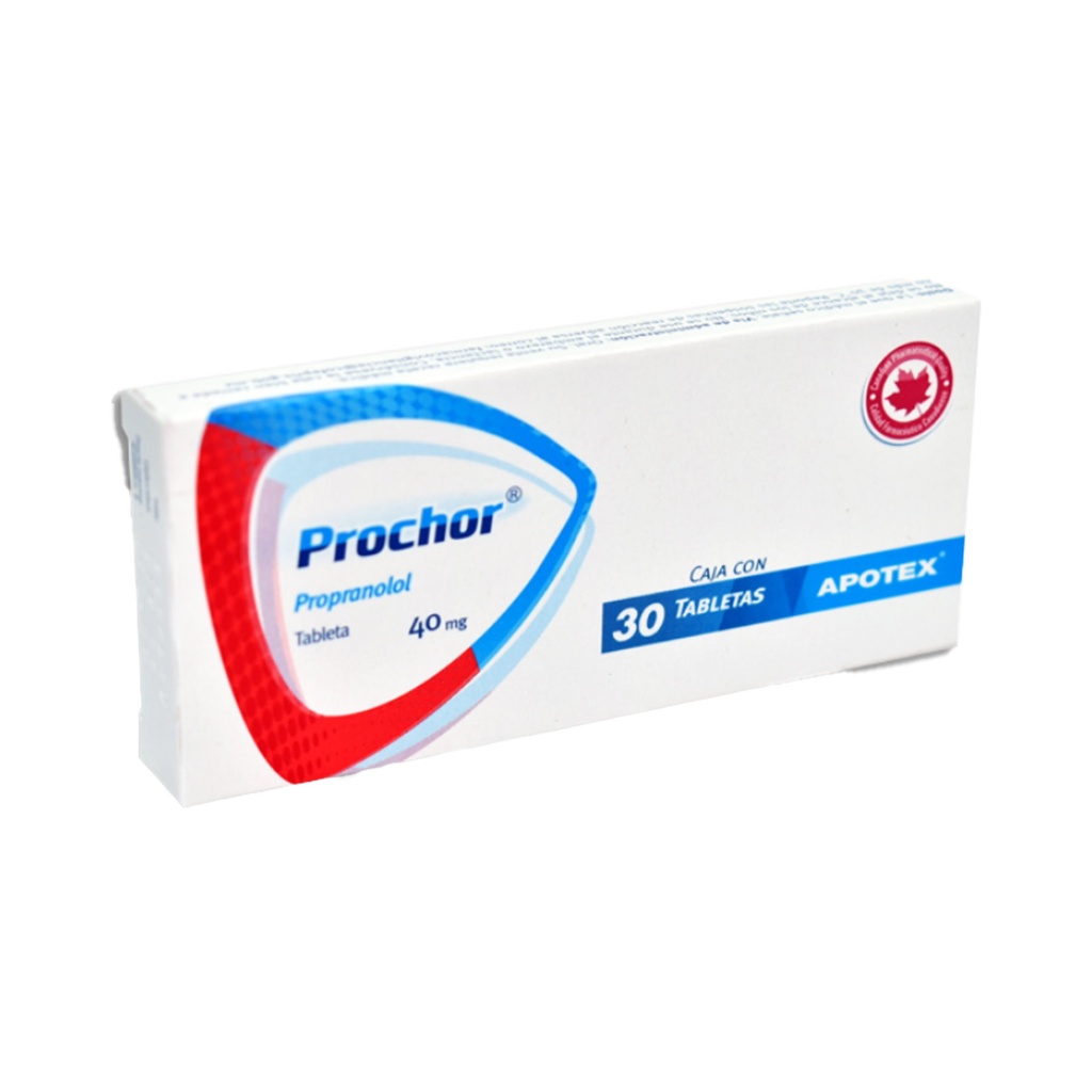PROPRANOLOL 40 MG C/30 TAB PROCHOR LAB APOTEX