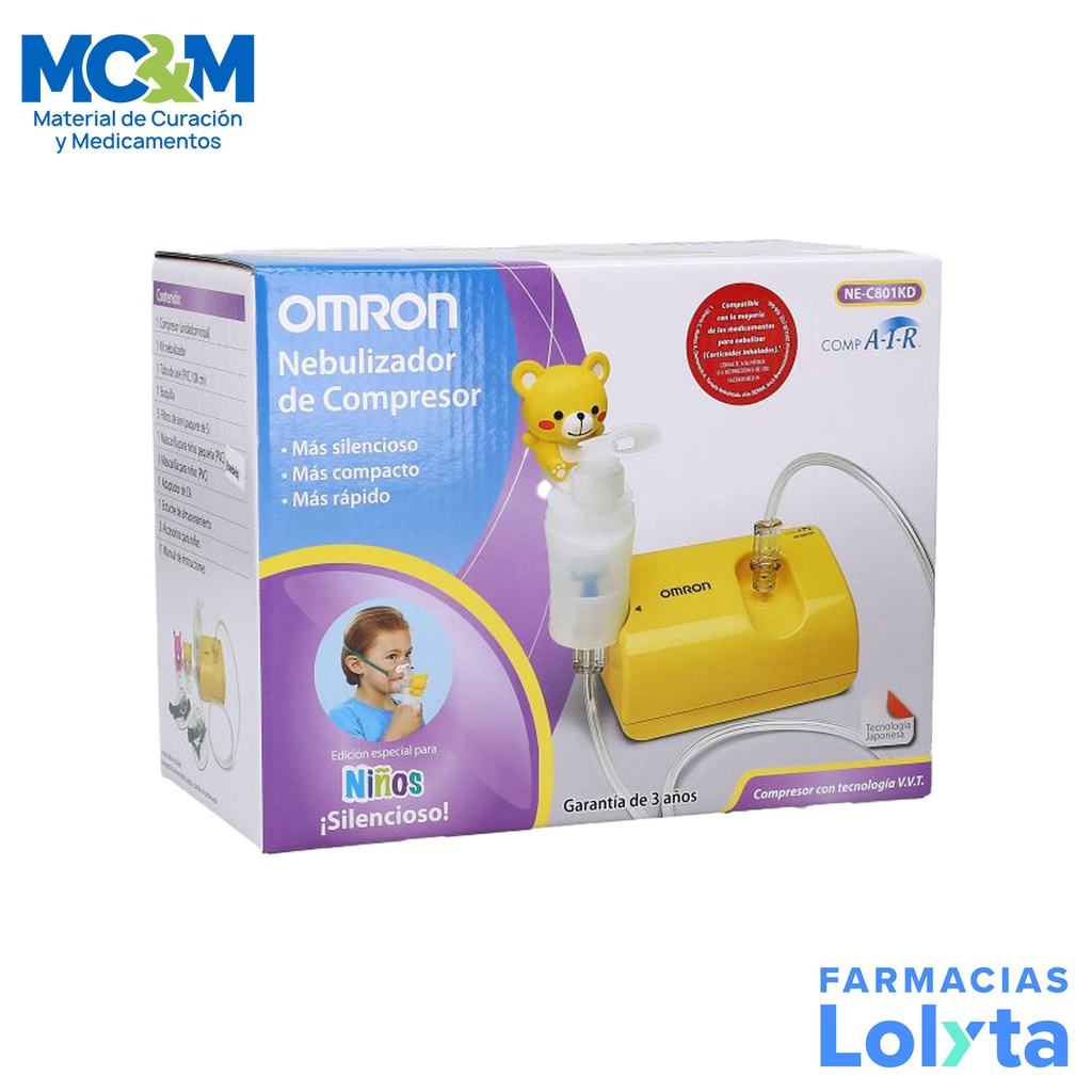 NEBULIZADOR PARA NIÑOS OMRON