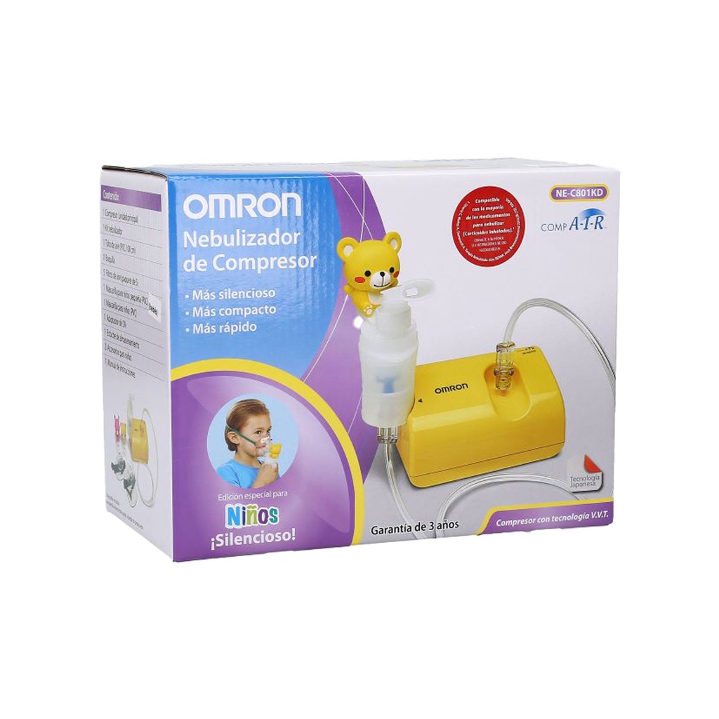 NEBULIZADOR PARA NIÑOS OMRON