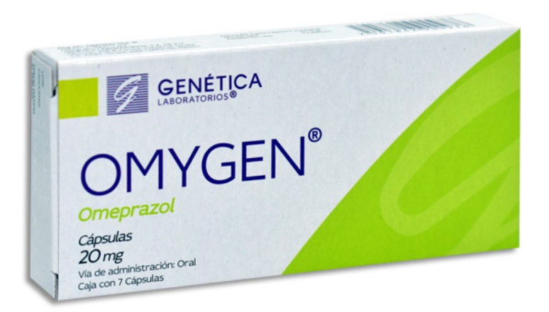 OMEPRAZOL 20 MG C/7 CAP OMYGEN LAB GENETICA