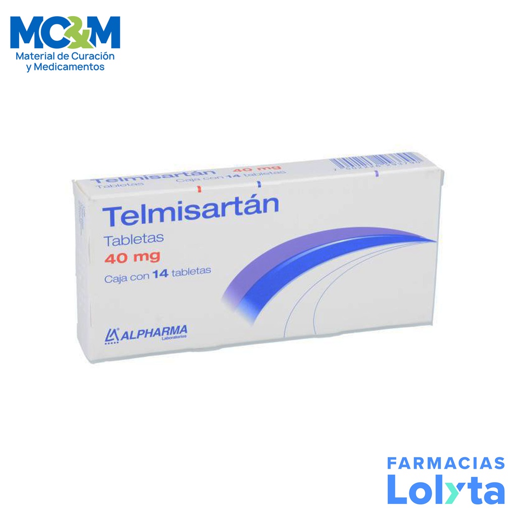 TELMISARTAN 40 MG C/14 TAB LAB ALPHARMA