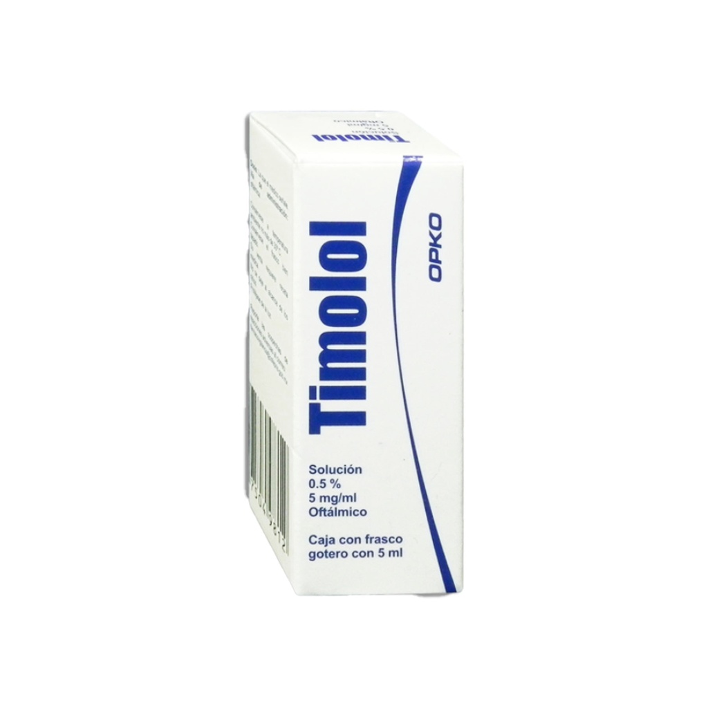 [2381] TIMOLOL SOL OFTALMICA 0.5% 5 MG/ML FCO C/5 ML LAB EXAKTA