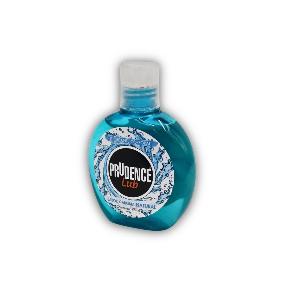 PRUDENCE LUB 75 ML SABOR Y AROMA NATURAL LUBRICANTE INTIMO LAB DKT