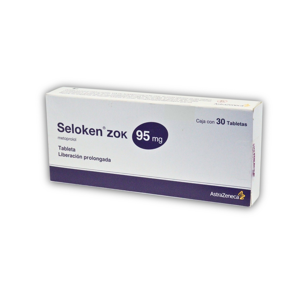 SELOKEN ZOK 95 MG C/30 TAB METOPROLOL LAB ASTRAZENECA