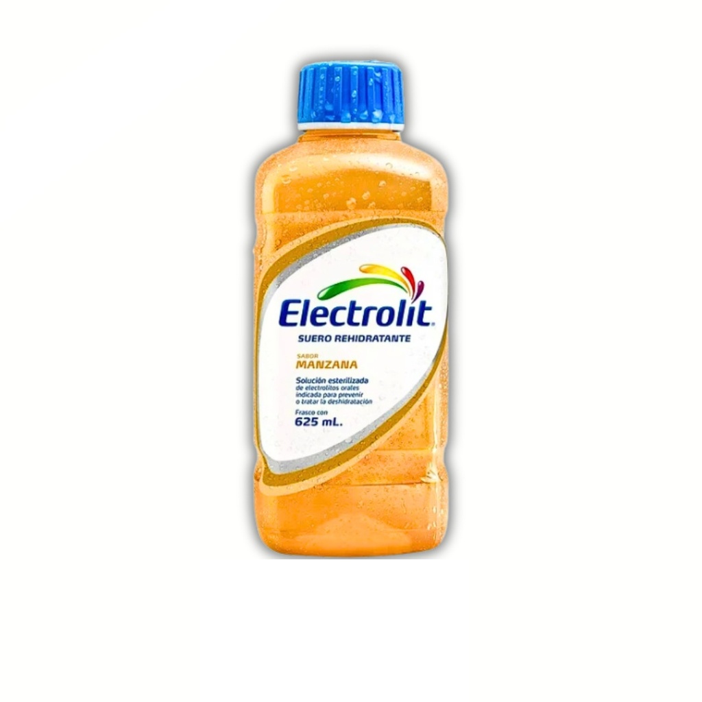 ELECTROLIT SUERO ORAL MANZANA 625 ML LAB PISA
