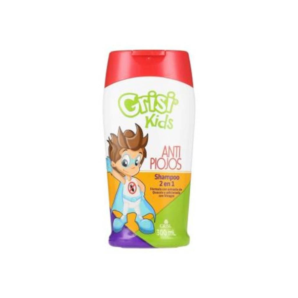 [2470] SHAMPOO ANTI PIOJOS KIDS C/300 ML LAB GRISI