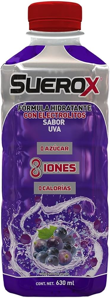 SUEROX 8IONES UVA 630 ML LAB GENOMMA