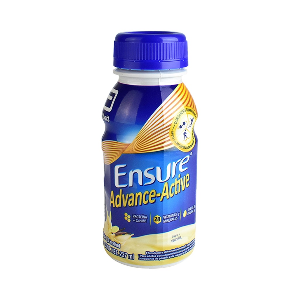 SUPLEMENTO ALIMENTICIO ENSURE ADVANCE 237 ML VAINILLA LAB ABBOTT