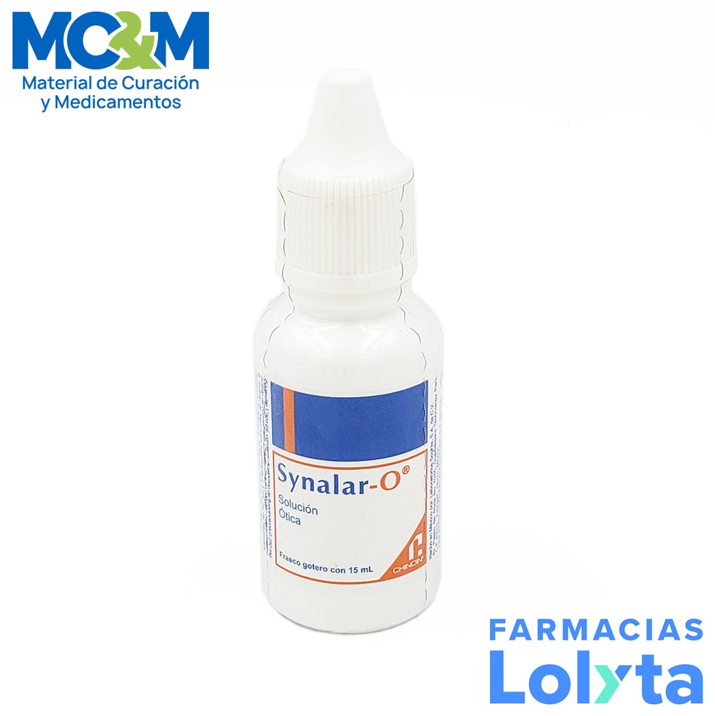 SYNALAR-O SOL OTICA 0.250 MG/10 000 U/3.5/20 MG/ML C/15 ML FLUOCIONOLONA POLIMIXINA B NEOMICINA LIDOCAINA LAB CHINOIN
