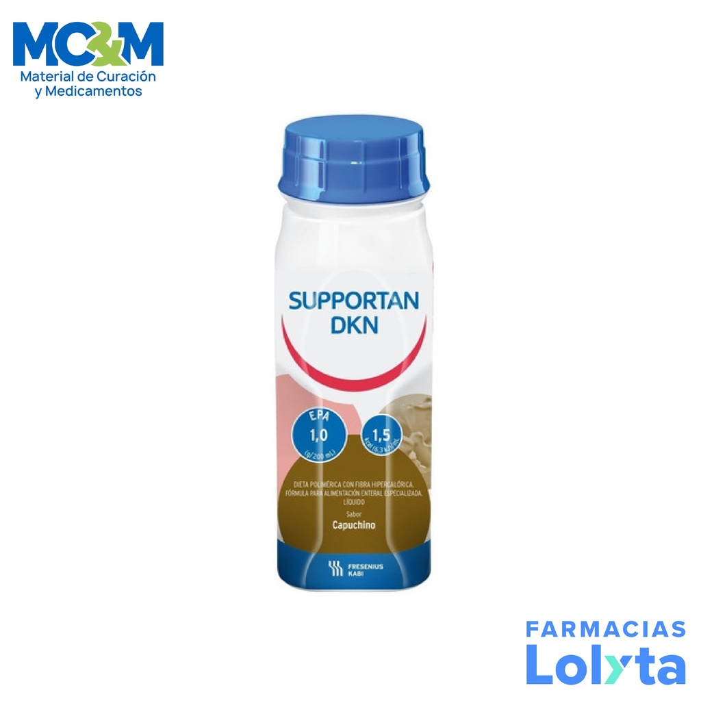 SUPLEMENTO ALIMENTICIO SUPPORTAN DRINK CAPUCHINO 200 ML FRESENIUS