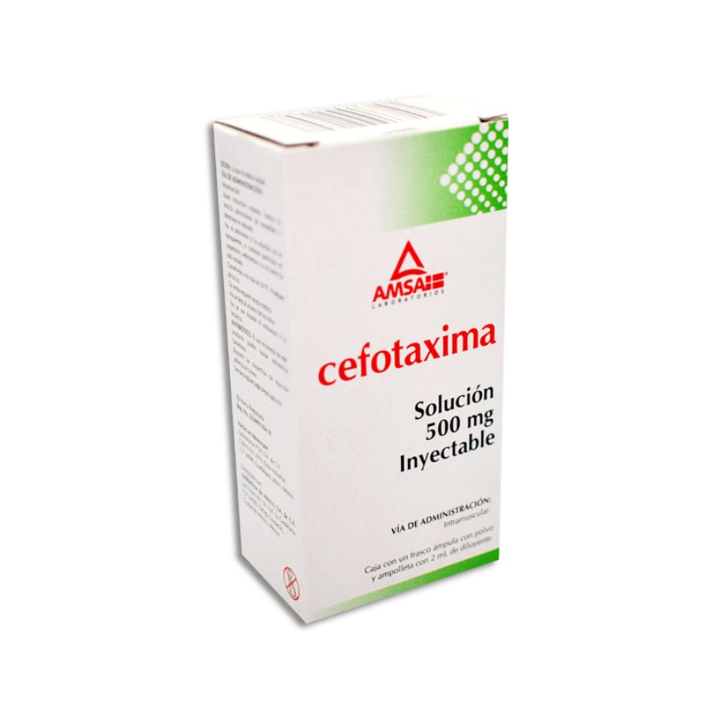 [2528] CEFOTAXIMA SOL INY 500 MG IM AMSA