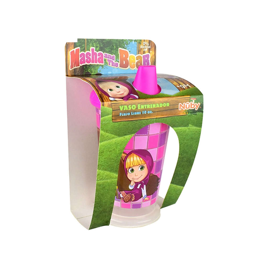 [2547] VASO MASHA Y EL OSO 10 OZ NUBY